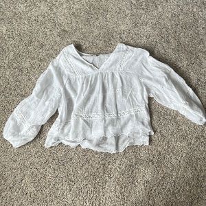White Lace Blouse